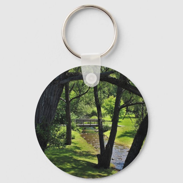 Llavero Debajo de un toldo de sauces (Anverso)