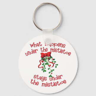 Llavero Debajo del Mistletoe