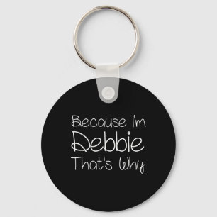 Llavero Debbie Funny Personalizada Birthday Women Name Gif