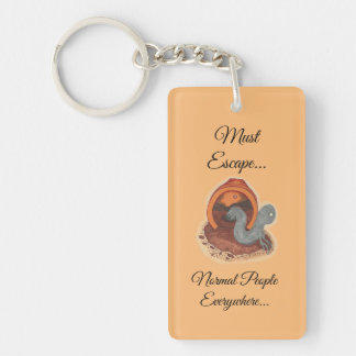 Llavero Debe escapar... La cadena de claves de la Creatura