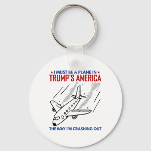 Llavero Debo ser un avión en la América de Trump por la fo
