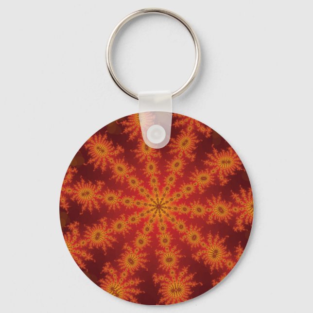 Llavero Decaster de Naranja Rojo (Anverso)
