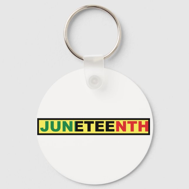 Llavero Decimoctavo Día de la Independencia Negra (Anverso)