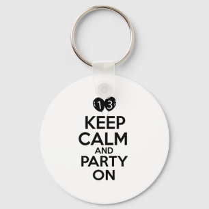 Llavero décimotercero diseños años del cumpleaños