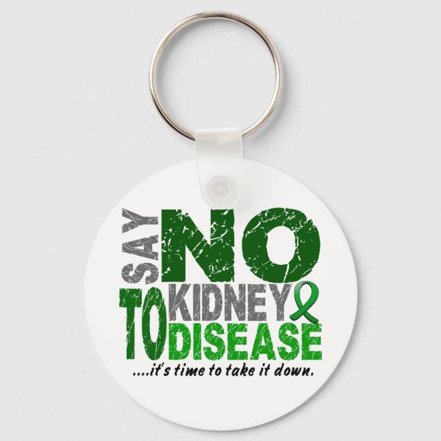 Llavero Decir NO A La Enfermedad Renal 1 (Anverso)