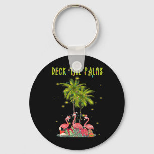 Llavero Deck The Palms Navidades Hawaianos Luces Palm Flam