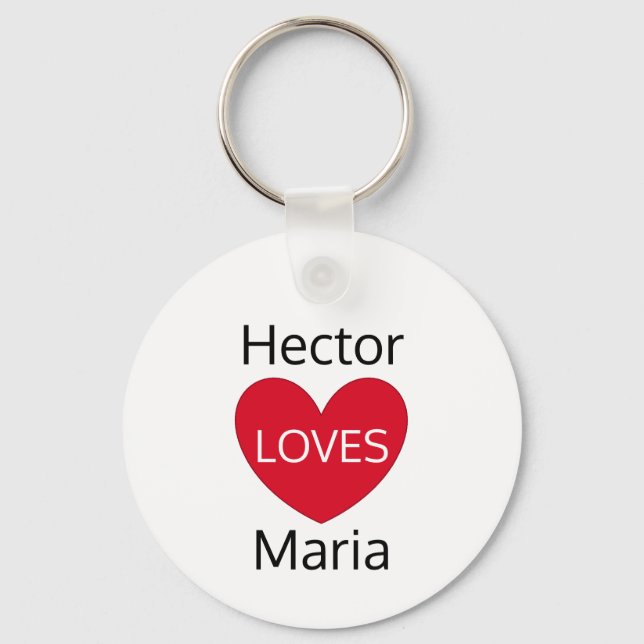 Llavero Declarar amor (Anverso)