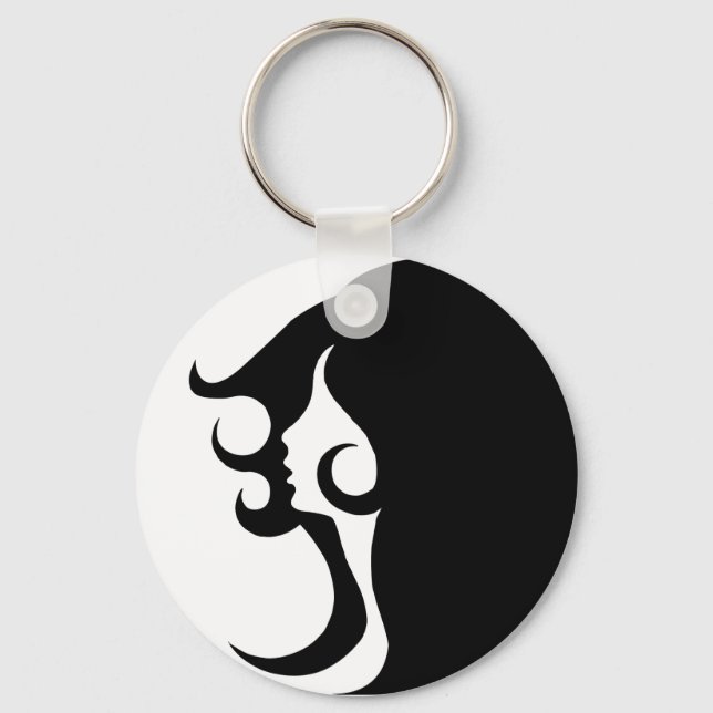 Llavero Deco Mod Woman (Anverso)