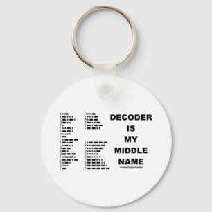 Llavero Decoder Es Mi Nombre Medio (Código Morse)