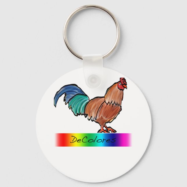 Llavero DeColores Rooster (Anverso)