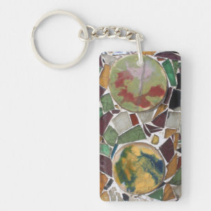 Llavero Decoración de mosaico