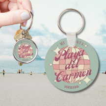 Decoración de recuerdo de Playa del Carmen México