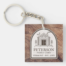 Decoración personalizada de madera rústica en caba