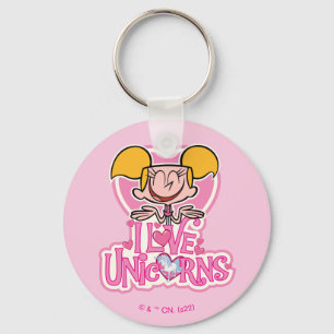Llavero Dee Dee - Amo Unicornios