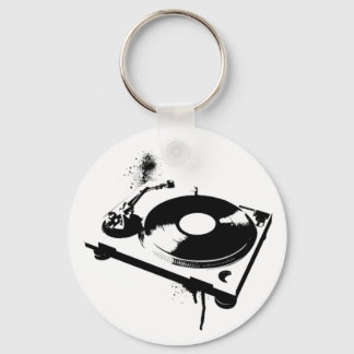 Llavero Deejay DJ Turntable Keychain | Regalos musicales d