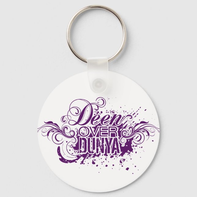 Llavero 'Deen Over Dunya' (Anverso)