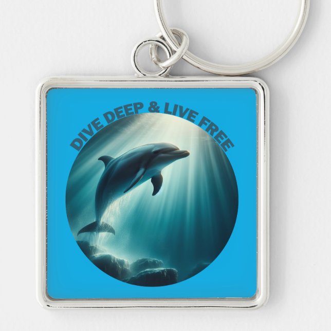 Llavero Deep Live Free Dolphin (Frente)