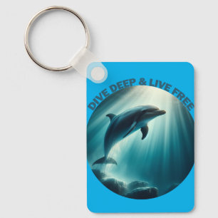 Llavero Deep Live Free Dolphin