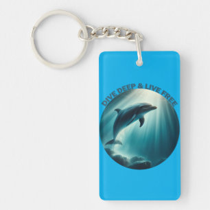 Llavero Deep Live Free Dolphin