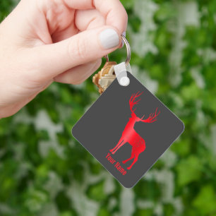 Llavero Deer Chalet Antlers Retro Stag Antlers Vintage