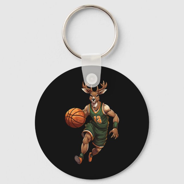 Llavero Deer de baloncesto (Anverso)
