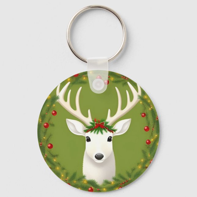 Llavero Deer de navidades cortos (Anverso)