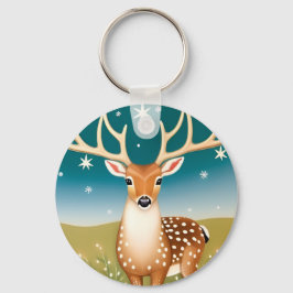 Llavero Deer de navidades cortos