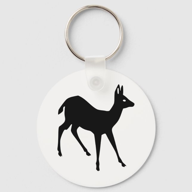 Llavero Deer Silhouette (Anverso)