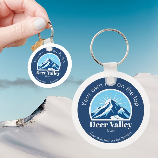 Llavero Deer Valley Utah ski area keepsake  (Subido por el creador)