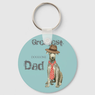 Llavero Deerhound Dad