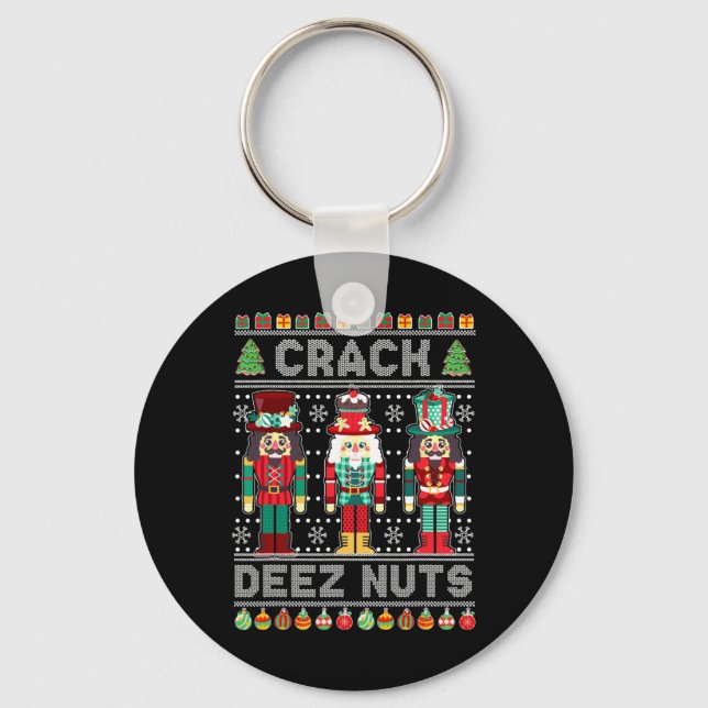 Llavero Deez Nutcracker Navidades feos navideños (Anverso)