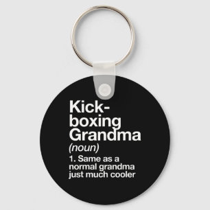 Llavero Definición de abuela de kickboxing divertido depor