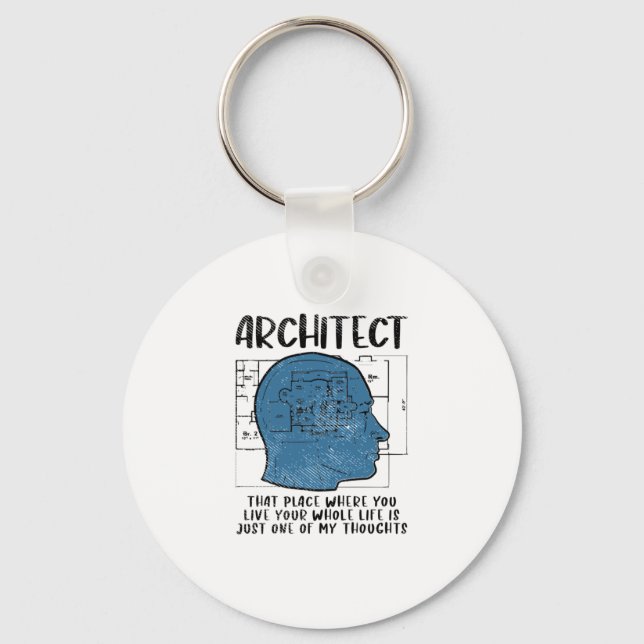 Llavero Definición de arquitecto (Anverso)
