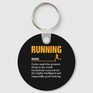 Llavero Definición de Correr Humor Maratón Atleta Divertid