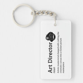 Llavero Definición de director artístico - Cine divertido