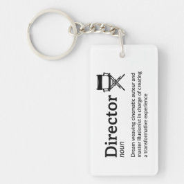 Llavero Definición de director - Cineasta