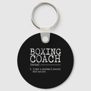 Llavero Definición de entrenador de boxeo - Graciosa