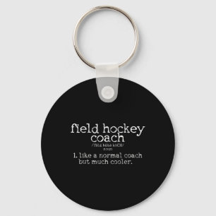 Llavero Definición de Entrenador de Hockey sobre Césped Re