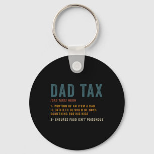 Llavero Definición de impuestos de papá: Día del padre gra
