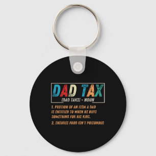 Llavero Definición de impuestos Hombres Diez del Padre Fun