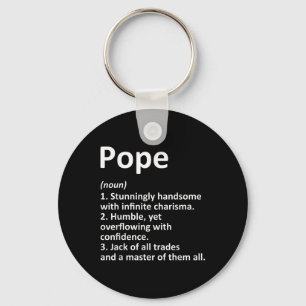 Llavero Definición de Papa Apellido Divertido Árbol de Fam