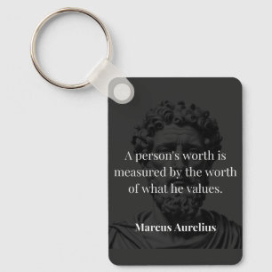 Llavero Definición de Valor: Marcus Aurelius en Valores