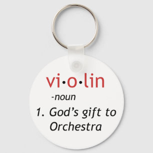 Llavero Definición de violín