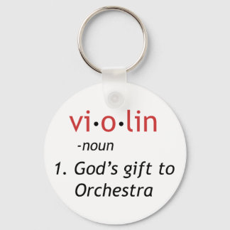 Llavero Definición de violín