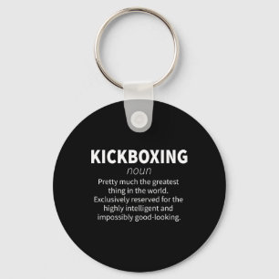 Llavero Definición Divertida de Kickboxing Regalo de Fitne