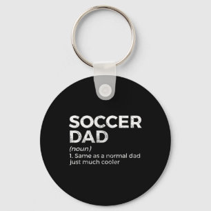 Llavero Definición divertida de papá de fútbol