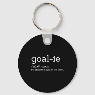 Llavero Definición divertida de portero de fútbol hockey P