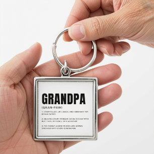 Llavero Definición Divertida y Sentimental de Abuelo