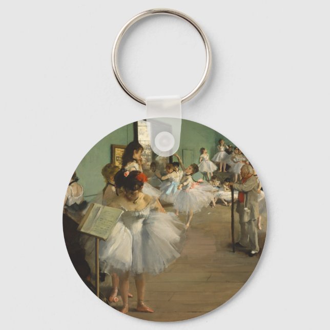 Llavero Degas Dance Class Ballet Bailarines Ballerina Art (Anverso)