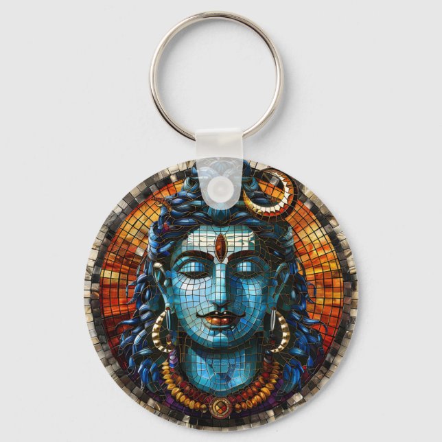 Llavero Deidad hindú espiritual, Dios shiíta religioso (Anverso)